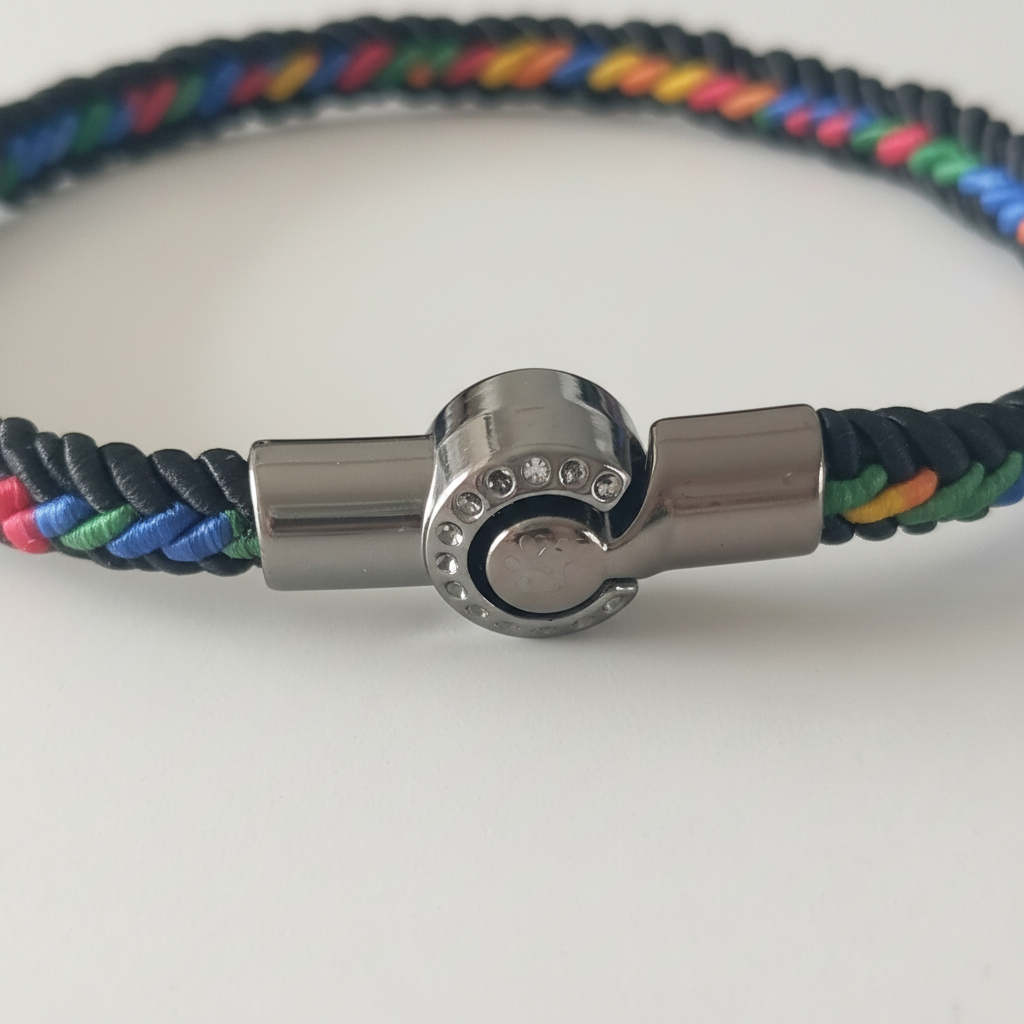 Brazalete Tejido - Blanco 2