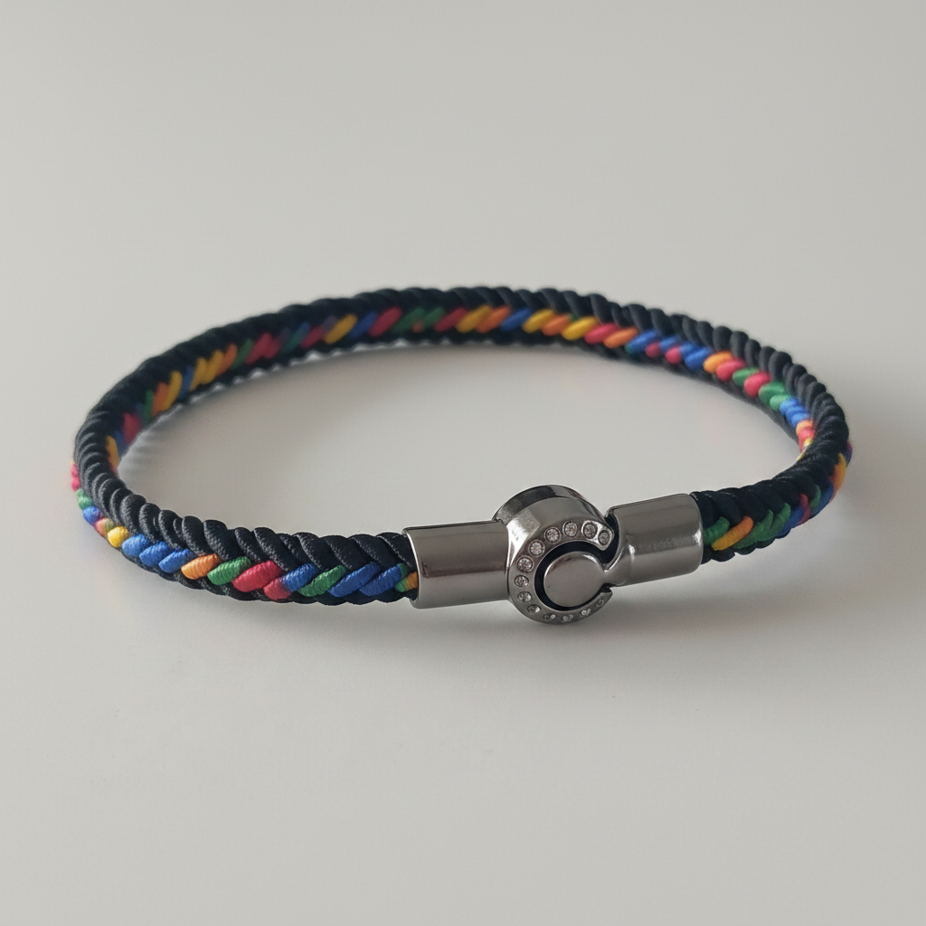 Brazalete Tejido - Blanco 5